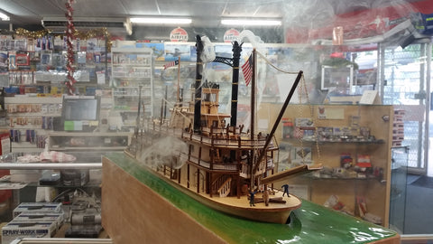 Mississippi River Boat 1:80 Scale