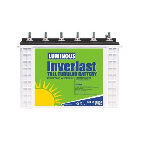 Luminous 220Ah 12V Inverlast Tall Tubular Battery – SolarKobo Store