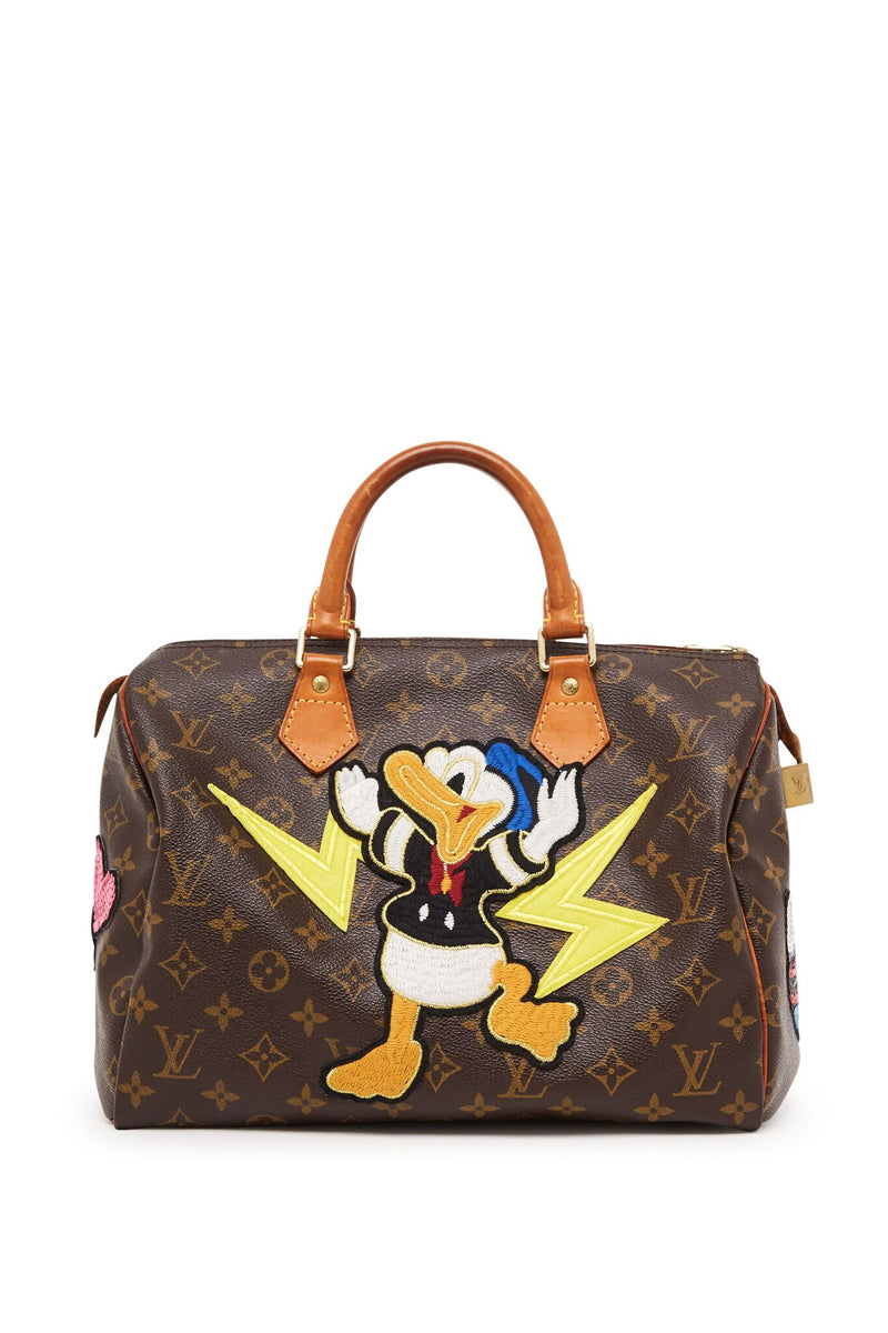 Vintage Monogram Louis Vuitton Speedy 30 &quot;Donald Duck&quot; Bag – Peri.A