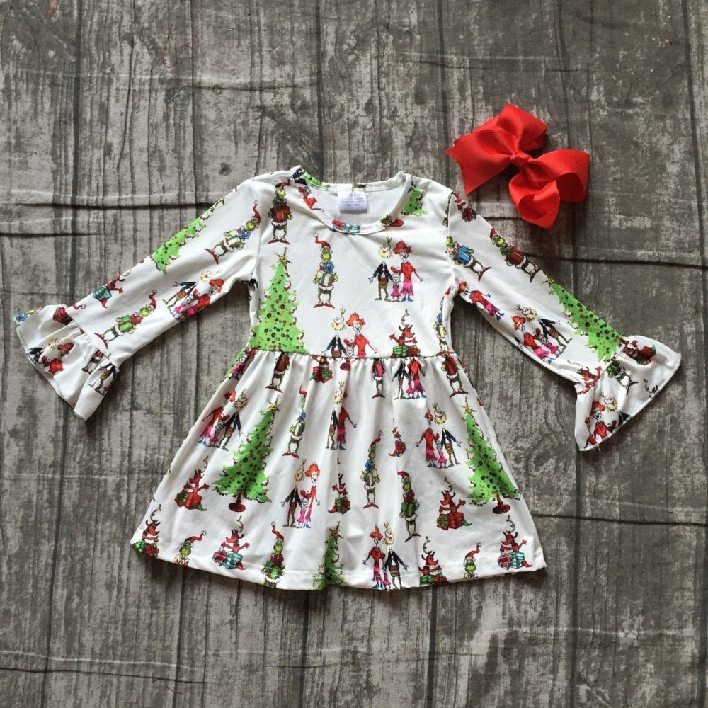 girls grinch dress