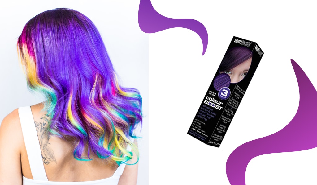 How to revive faded purple hair 