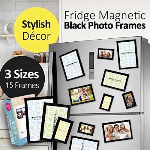 4 Magnetic Picture Frames For Refrigerator Or Locker 2407