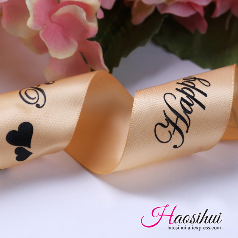 logo printed ribbon