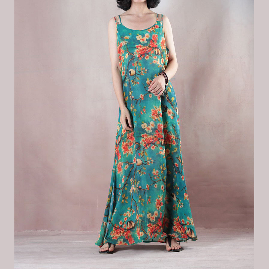 a line summer maxi dress