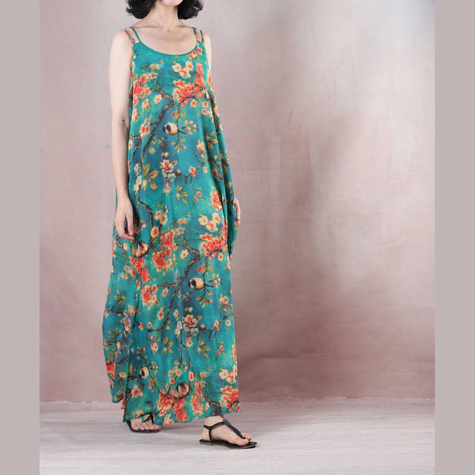 a line summer maxi dress
