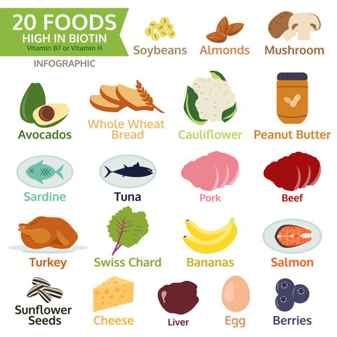 foods high in biotin