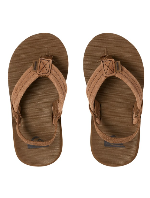 boys brown flip flops