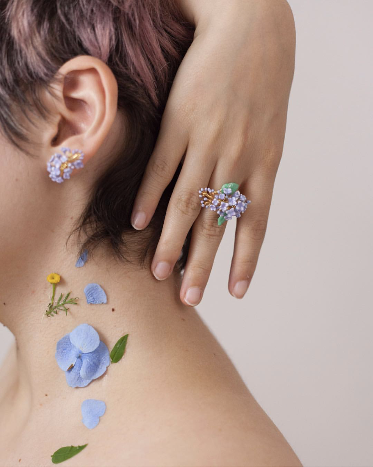 Lilac Earrings