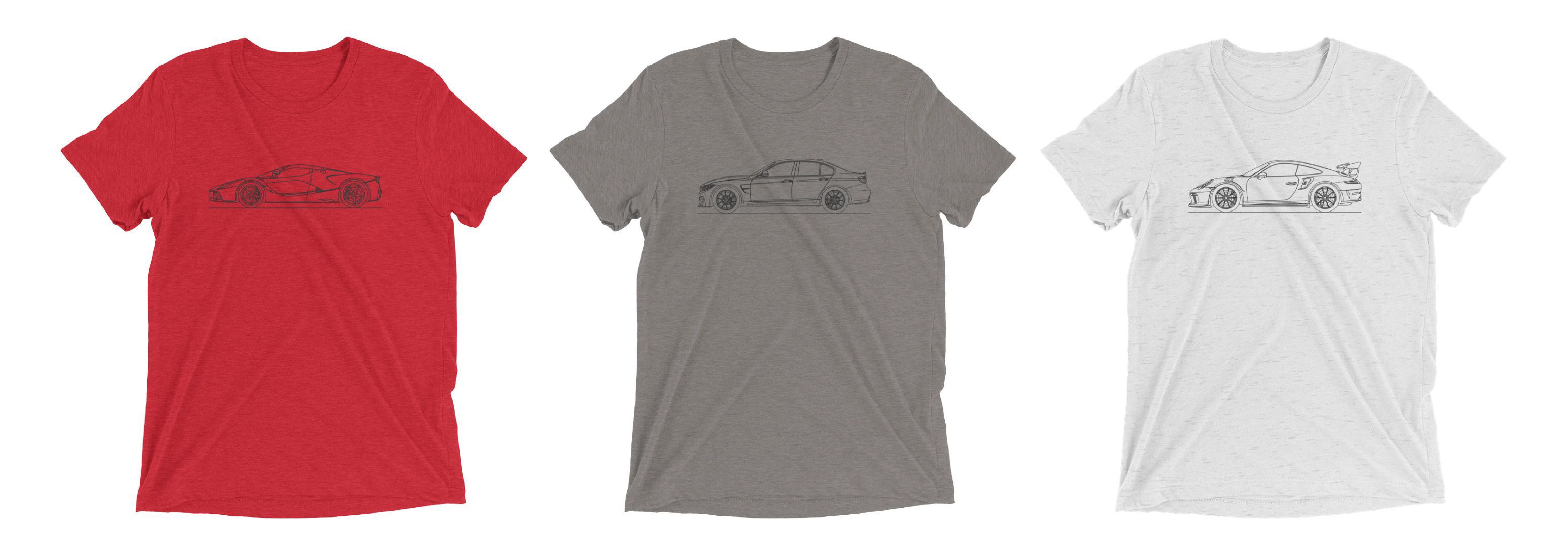 Car T-shirts