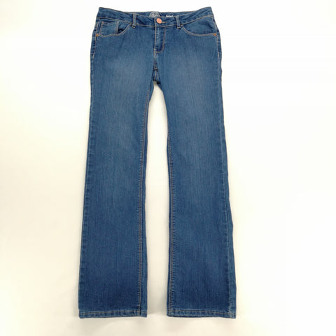 So Blue Faded Bootcut Jeans Size 14,Jeans,So,Around Again Inc