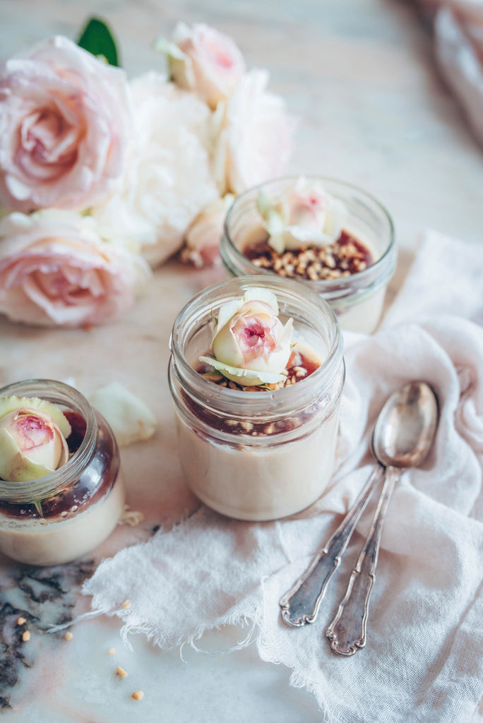 panna cotta al cioccolato bianco