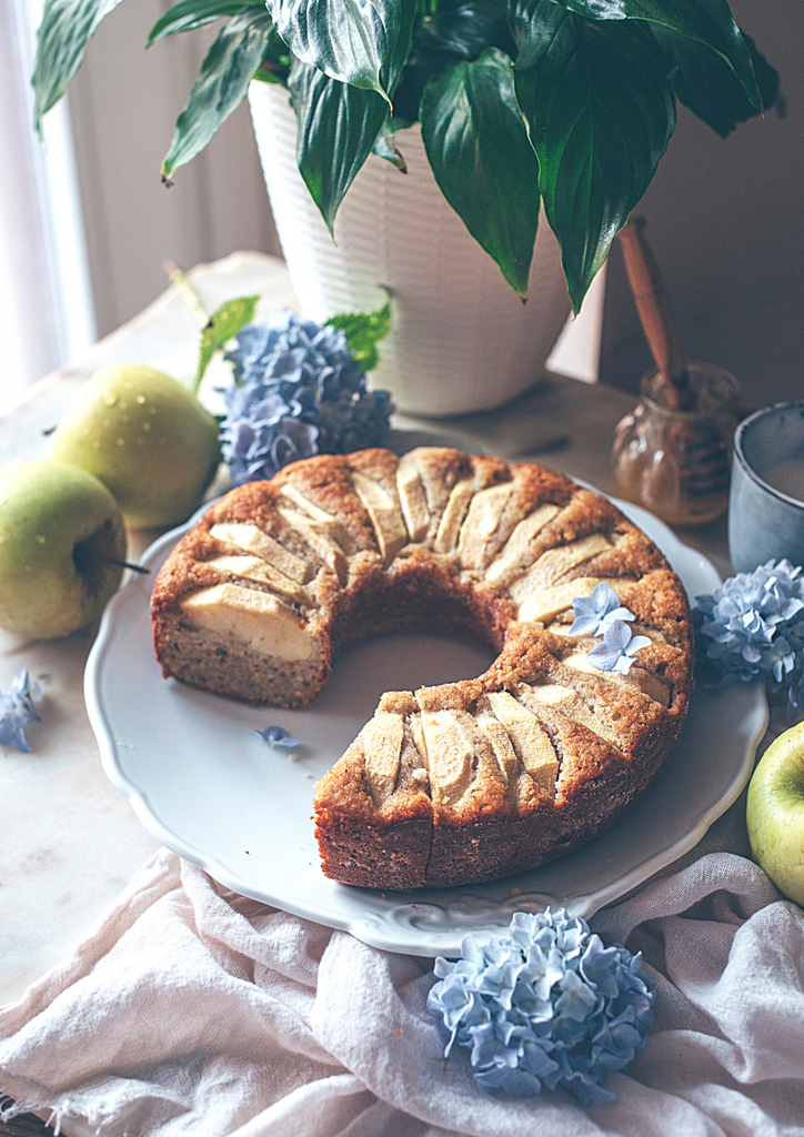 Torta adi mele senza zucchero