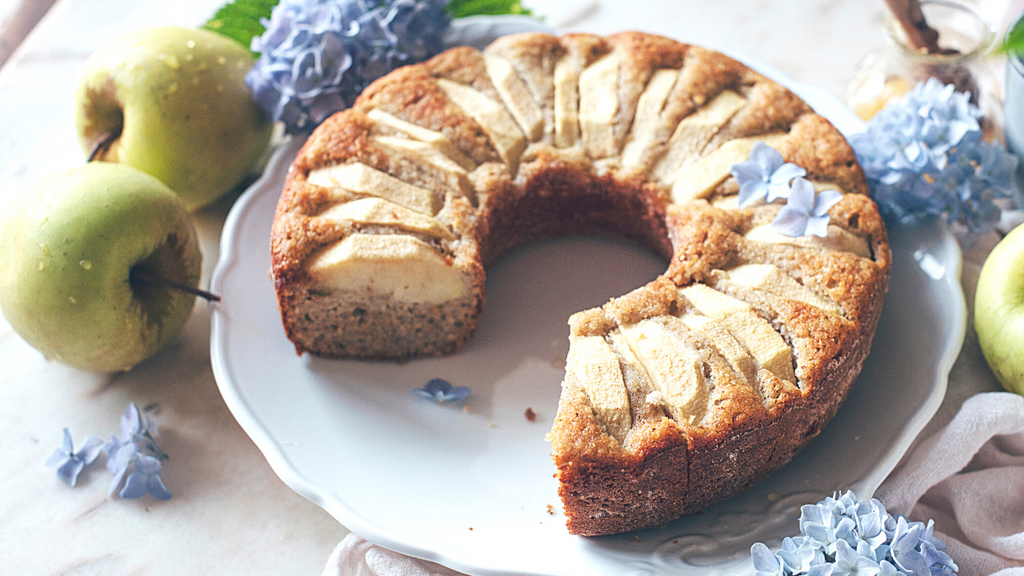 Torta di mele senza zucchero