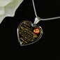 Husband and Wife Valentine Gift Ideas - To My Gorgeous Fiancee If I Have to Choose Between Loving You and Breathing.. I Love You Inspirational Romantic Luxury Necklace Birthday Gifts