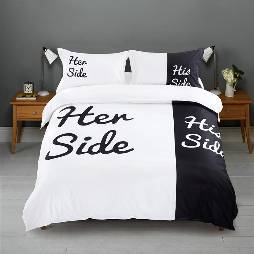 His Hers Bedding Set Daring Social