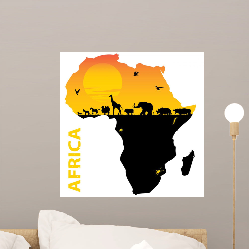 Africa Wall Decal – WallMonkeys.com