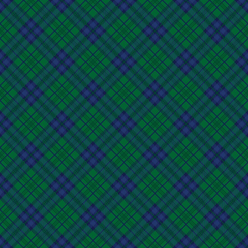 Blue Green Tartan Wallpaper Wall Decal - WallMonkeys.com – Wallmonkeys