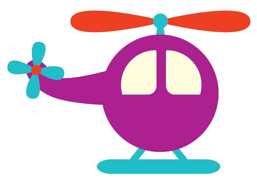 clipart vinyl helicopter