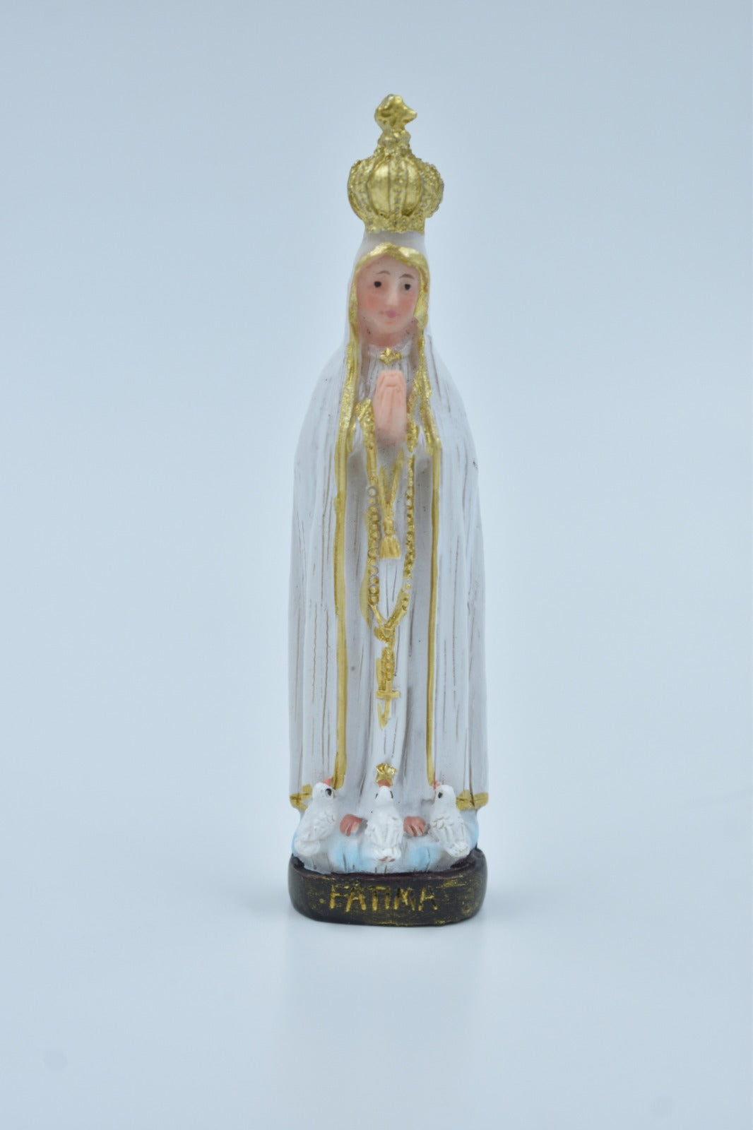 Our Lady of Fatima 3.5 Inch Statue - Beautifully Handcrafted for ...