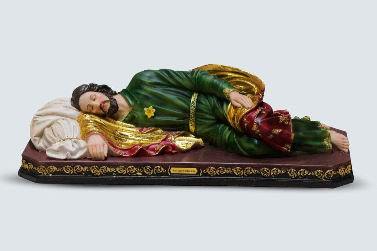Sleeping St. Joseph 36 Inch Statue - Silent Devotion – Living Words