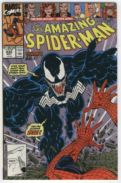 salud Pigmento Extranjero Amazing Spider-Man #332 Venom's Back Key Issue VFNM – East Bay Comics