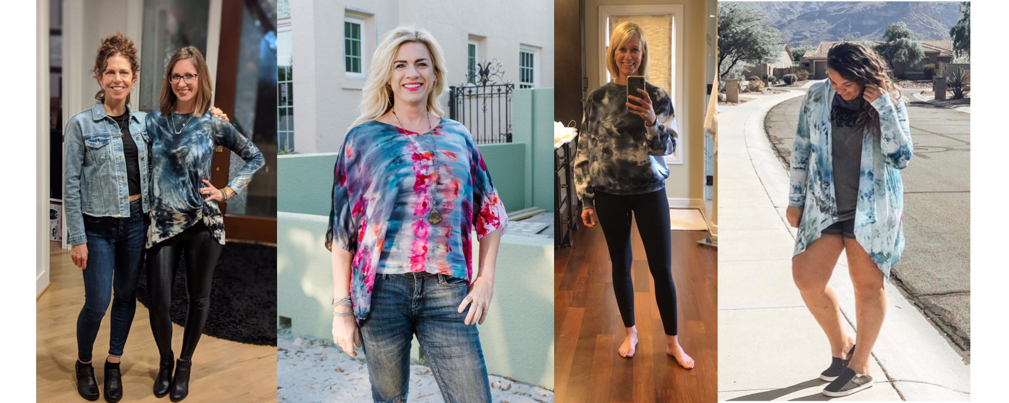 modern ways to wear dyetology tie dye 