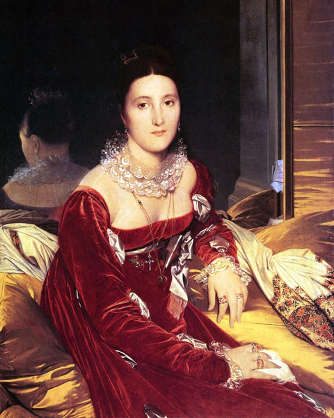 1814 Portrait of Madame de Senonnes by Ingres