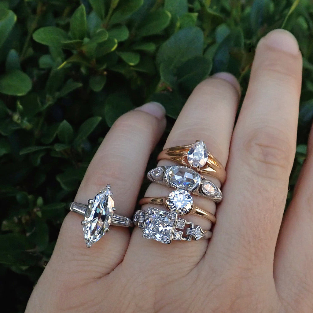 Doyle and Doyle vintage, antique, and estate engagement rings