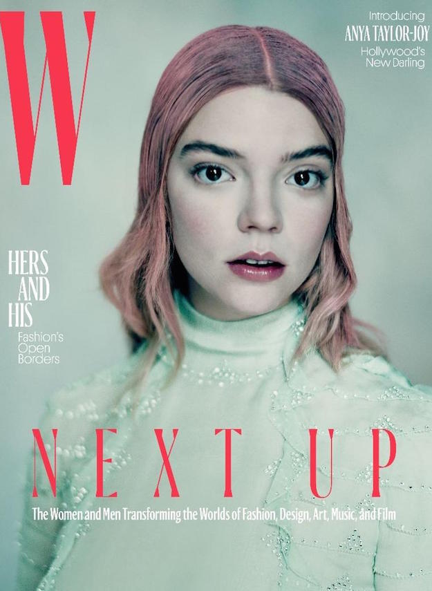 W Magazine cover April 2017 Anya Taylor Joy