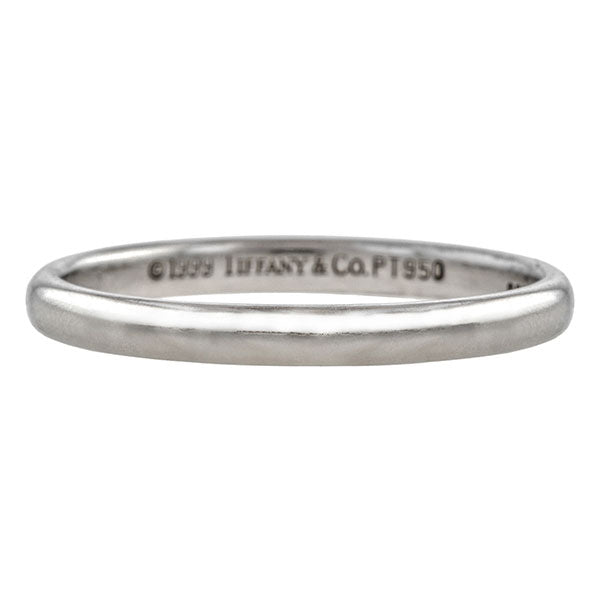 Estate Tiffany \u0026 Co. Wedding Band Ring 