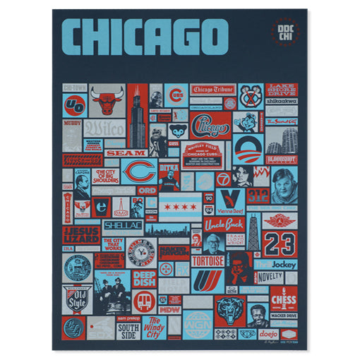 Super Chicago x 24" Screen Print