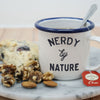 Nerdy By Nature Enamel Mug: Celebrate Your Inner (and Outer) Nerd-Enamel Co.