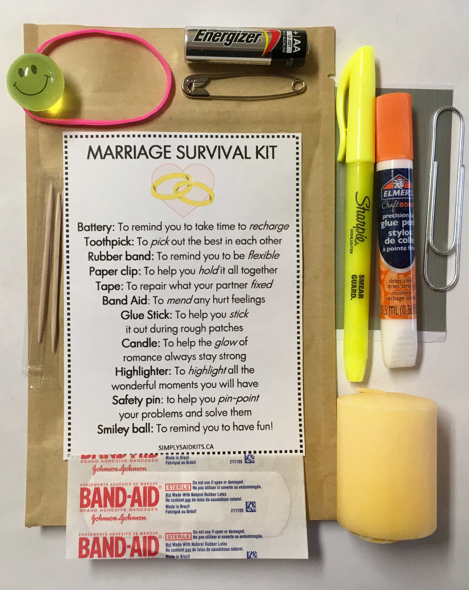 Marriage Survival Kit Simplysaidkits 