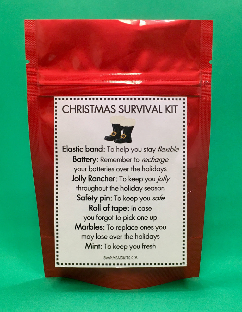 Christmas Survival kit SimplySaidKits