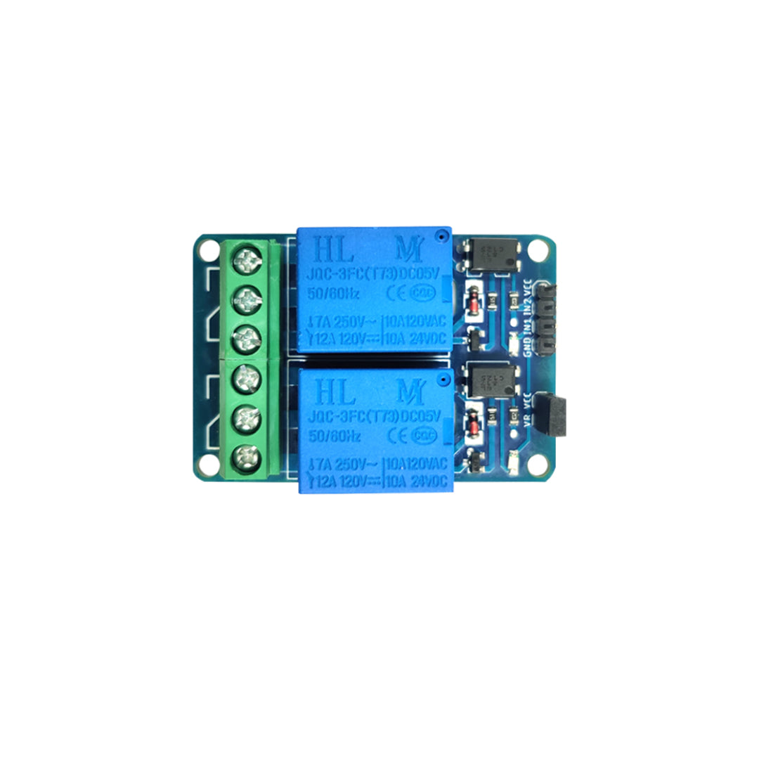 Paso cristiandad Chapoteo 2 CH Channel Relay Module - 5 V | Buy online – TOMSON ELECTRONICS
