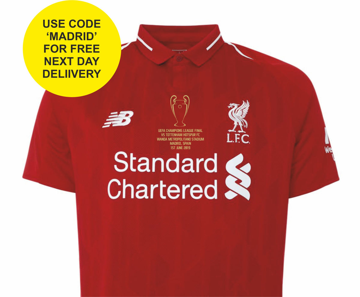 champions league liverpool jersey