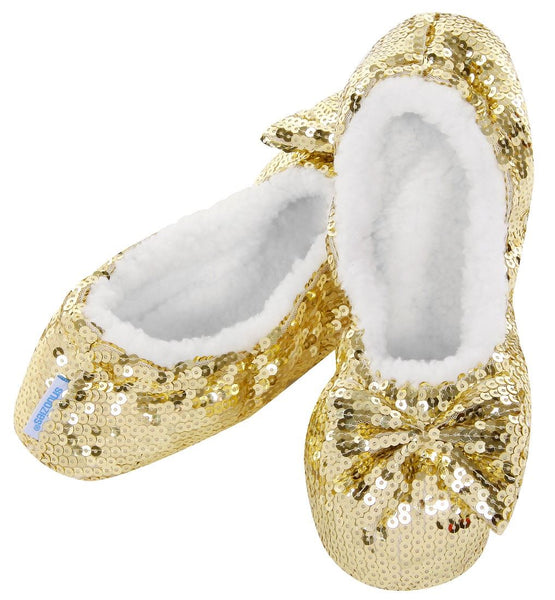 snoozies ballerina slippers