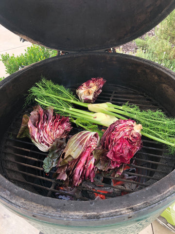 Grilled Fennel and Radicchio