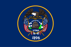 1913 utah state flag