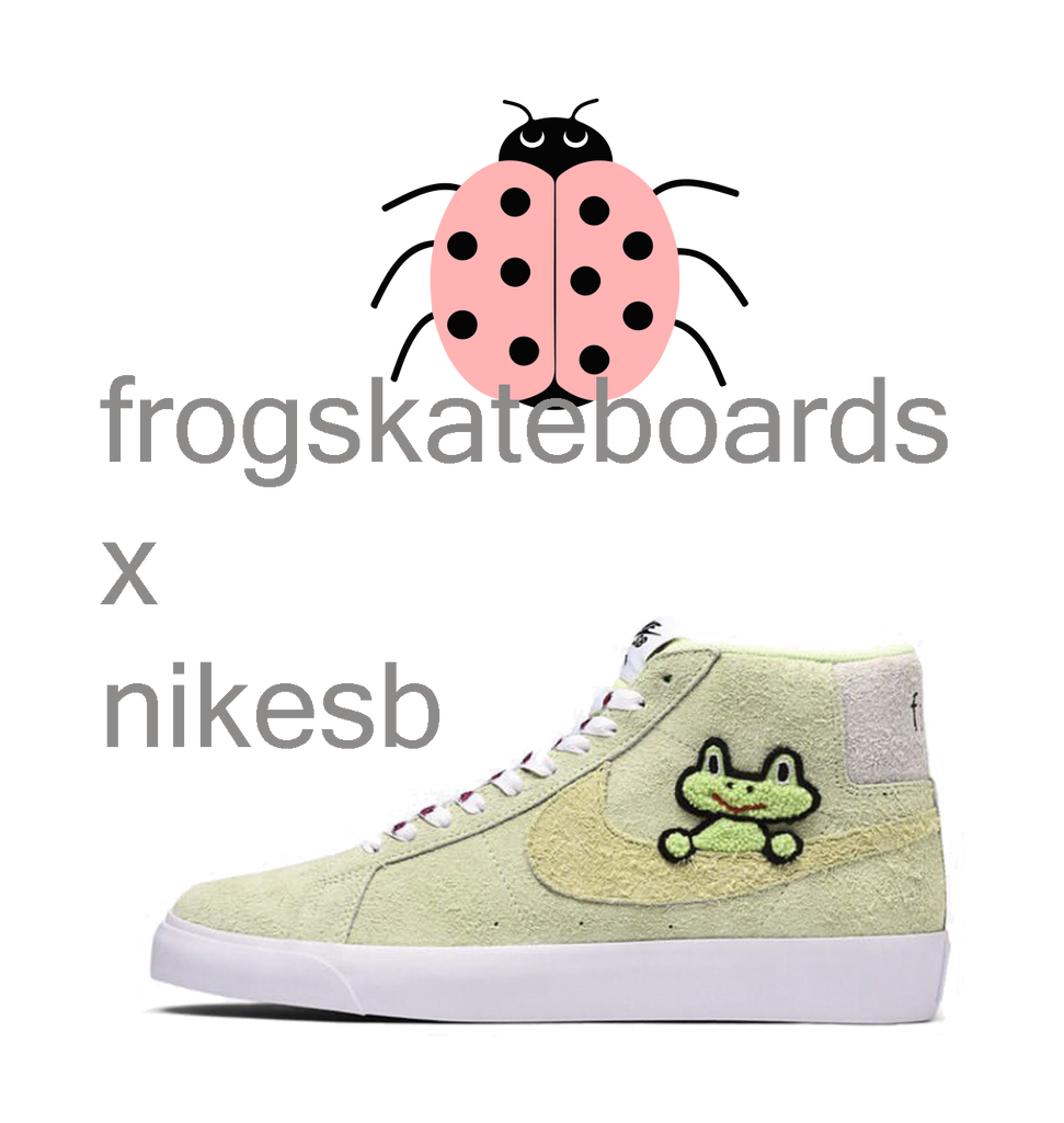 frog skateboards x nike