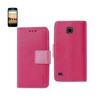 Reiko Mobile & Tablet Accessories Huawei Union 3-In-1 Wallet Case In Hot Pink By Reiko