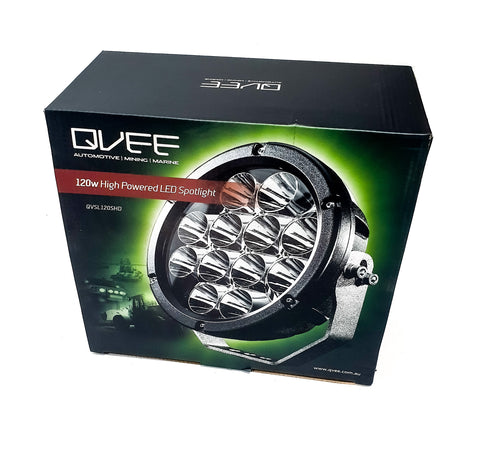 QVEE - 120W LED DRIVING LIGHT 220MM - QVSL120SHD