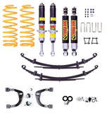 Toyota Hilux (2005-2015) KUN N70  75mm Front / 50mm Rear  suspension lift kit - Tough Dog Adjustable