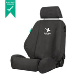 Mitsubishi Challenger (2013-2020) PC 14MY With Side Airbags Black Duck® SeatCovers - MT132ABC