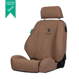 Mitsubishi Challenger (2009-2012) PB with Side Airbags Black Duck® SeatCovers - MT092ABC