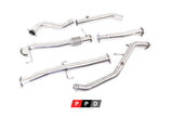 Mitsubishi Triton (2015+) MQ & MR TD Stainless DPF-Delete turbo-back exhaust