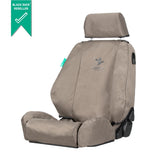 Mitsubishi Pajero NS (2007-2009) VRX Without Side Airbags NOT EXCEED Black Duck® SeatCovers - MPJ172VRX MPJ17VRXDR MPJ177 MPJ128