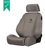 Nissan Navara (2011-2015) D40  ST Spain Built (with seat airbag) Black Duck Canvas  front seat covers - NN122ABC