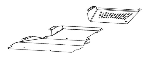 Nissan Patrol (1997-2016) GU Y61 Kaon Front, Transmission and Transfer Case Underbody Guards KS0242