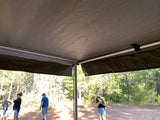 Canyon Off-Road Waterproof SIDE AWNING-Incl Mounting Kit to Suit all 4X4-Heavy Duty 420D Fabric-(SKU: CAN-AW1)